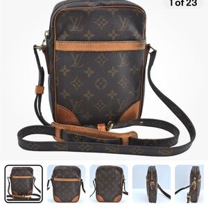 Authentic Louis Vuitton
Monogram Danube Shoulder Cross Body Bag M45266 LV